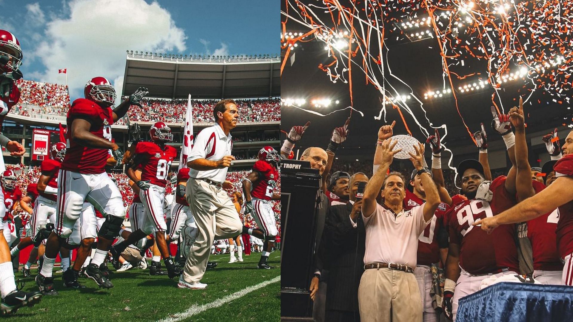 Retired Alabama coach Nick Saban (Alabama