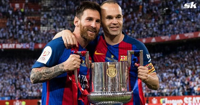 “One of the teammates with the most magic” - Lionel Messi shares feelings about Andres Iniesta as Barcelona legend retires