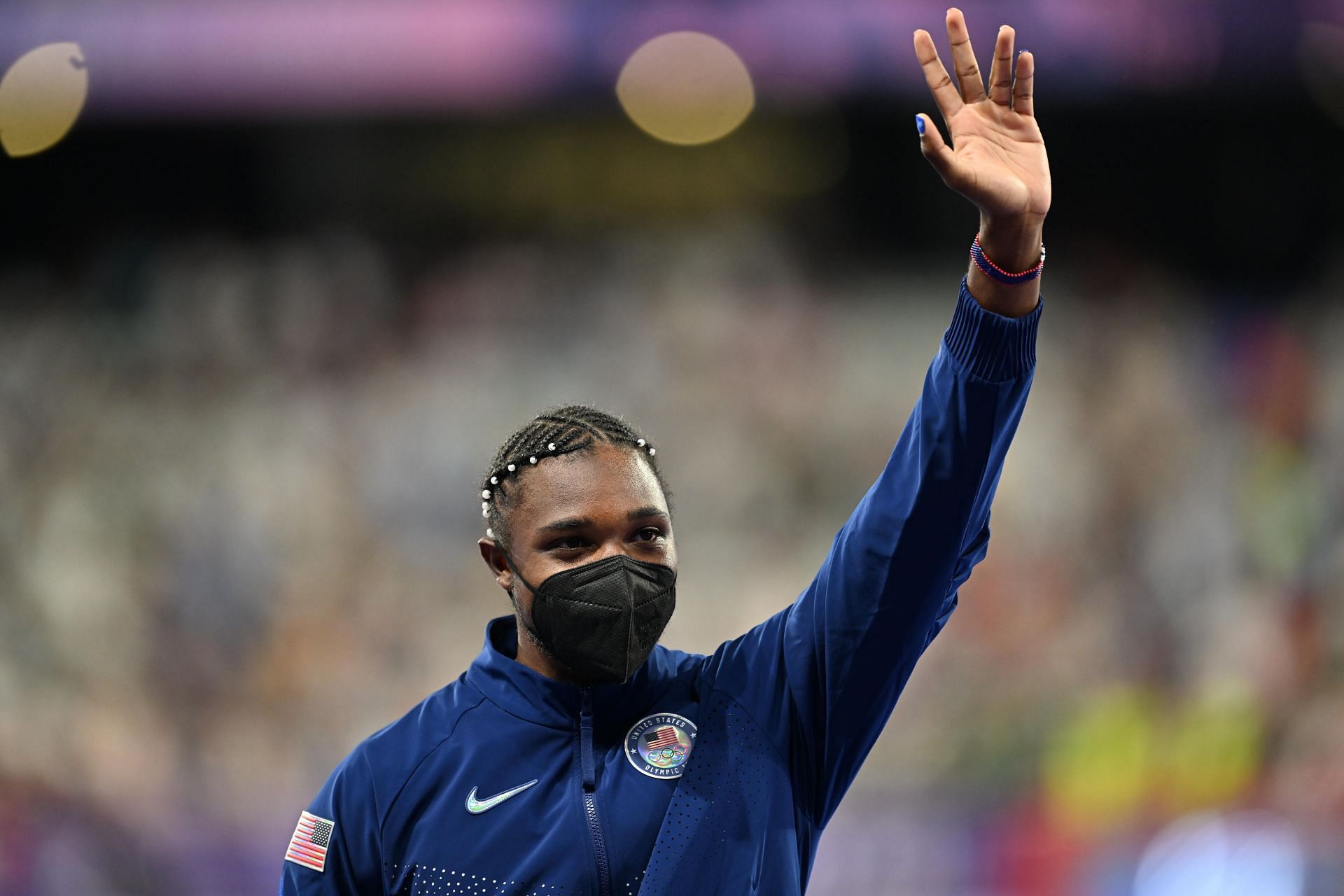 Athletics - Olympic Games Paris 2024: Noah Lyles receives his 200m bronze medal- Source: Getty