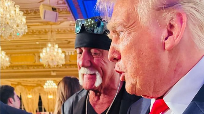 Vince Russo hilariously reacts to embarrassing Hulk Hogan botch at Donald Trump's rally (Exclusive)