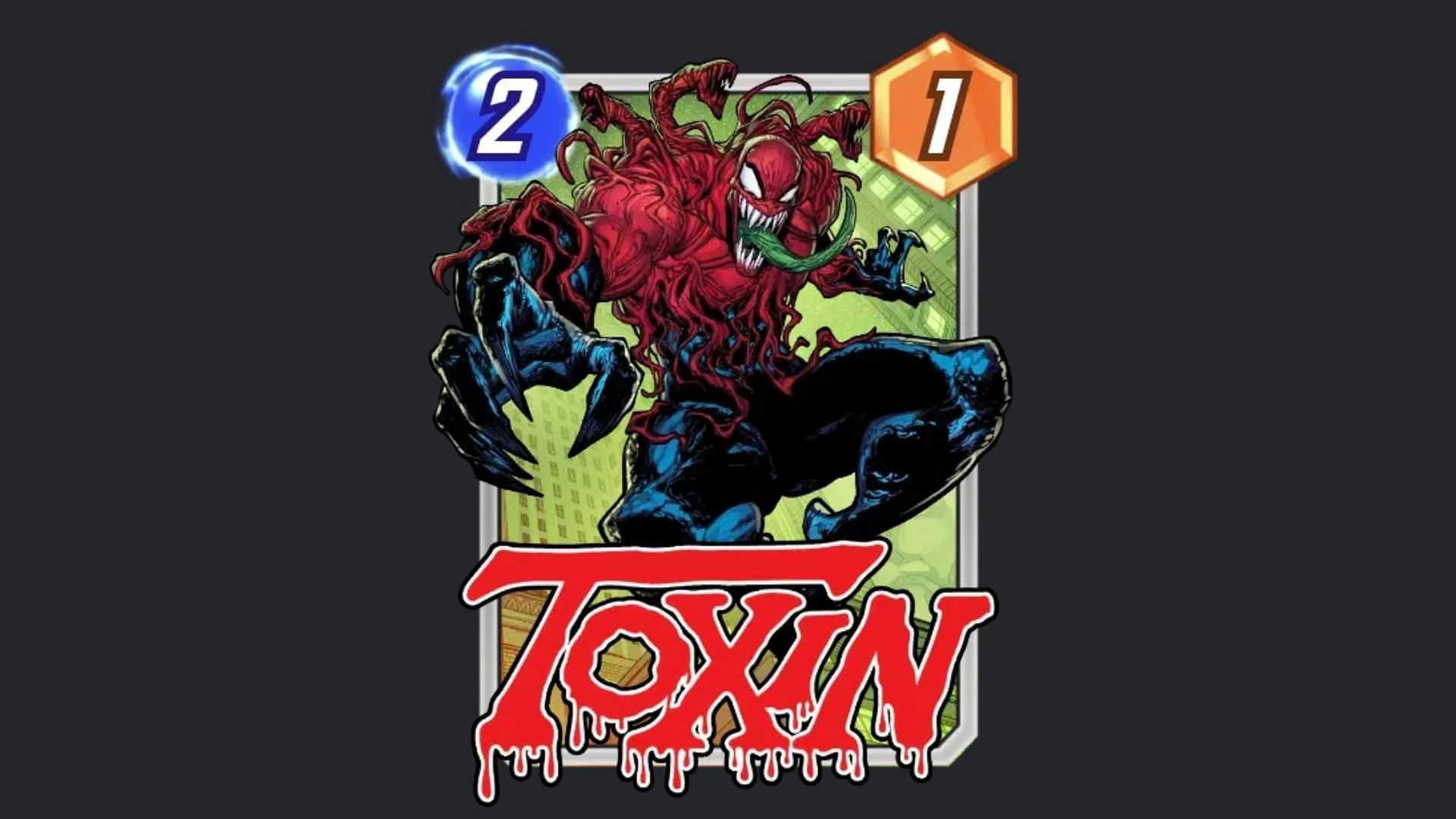 Toxin in Marvel Snap (Image via Nuverse)