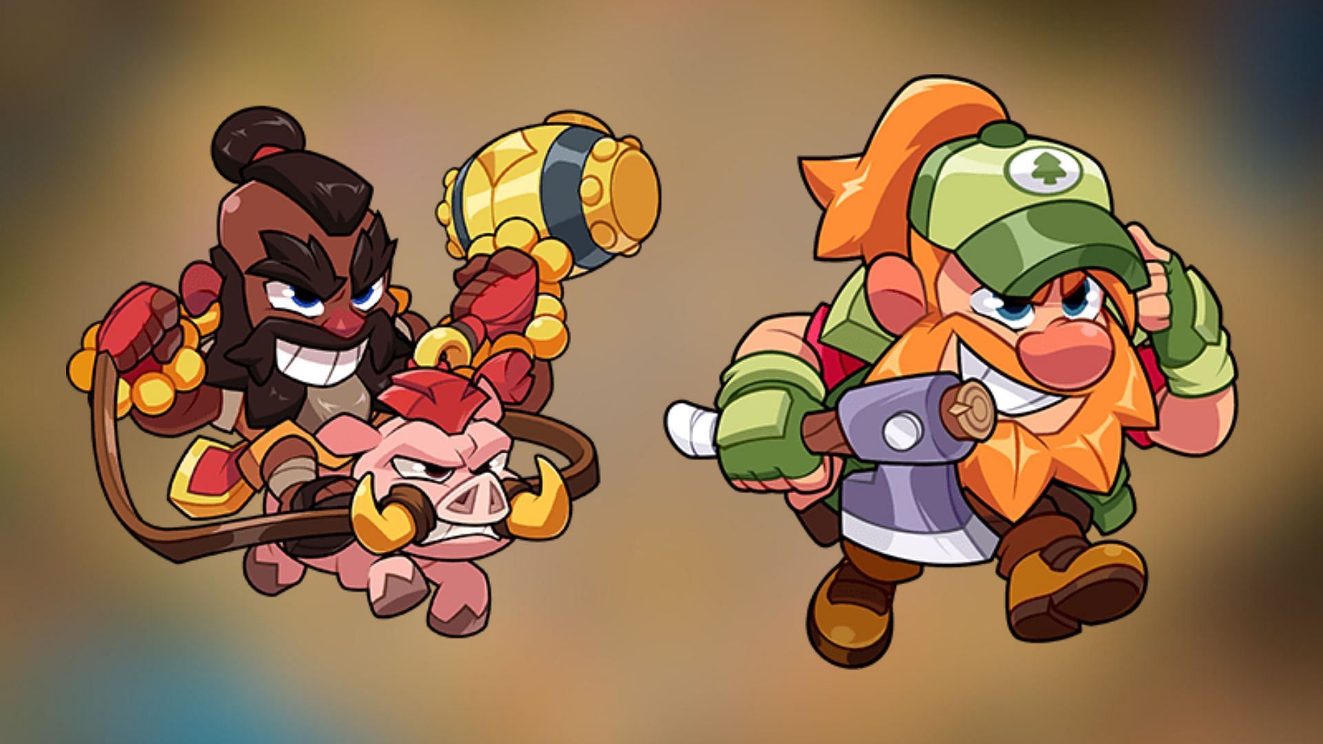 Greg and Hog Rider has one of the best squad synergies (Image via Supercell)