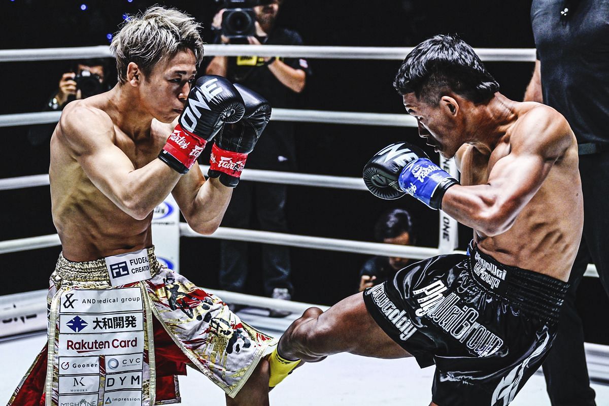 Takeru went to war with Thant Zin at Lumpinee