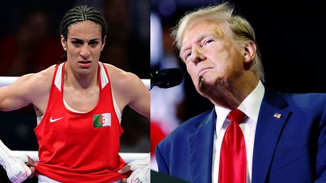 "Shocking" - Donald Trump displeased with Imane Khelif and Lin Yu-ting winning the gold medal at Paris Olympics, calls them 'guys'