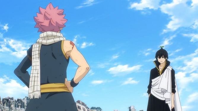 Fairy Tail 100 Years Quest episode 16: Fairy Tail guild faces off against the God Seeds as Aldoron goes on a rampage