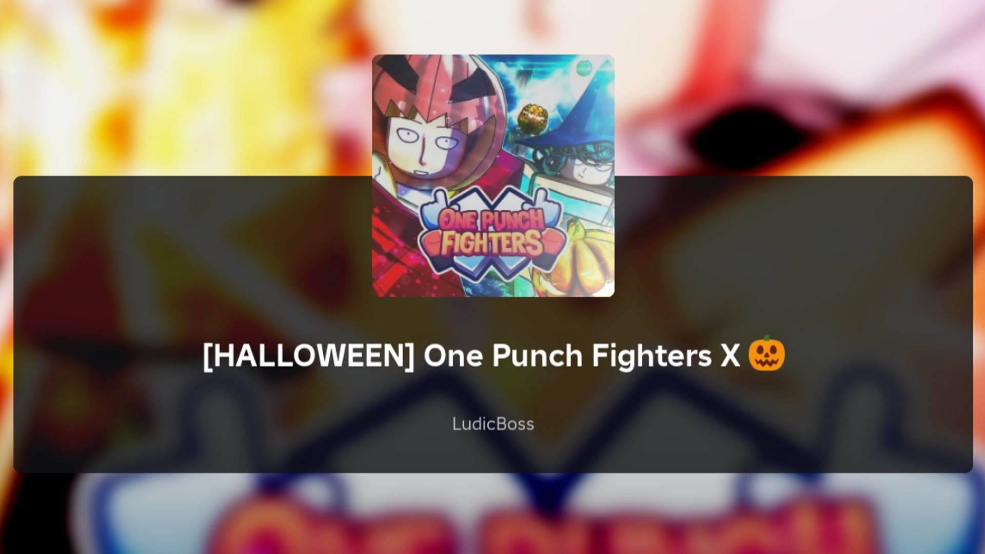 Featured loading screen of One Punch Fighters X 