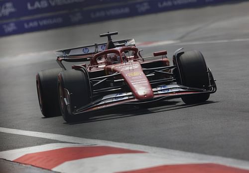 Ferrari driver Charles Leclerc participates in practice 3 of the 2024 Mexico City Grand Prix (Source: Getty)