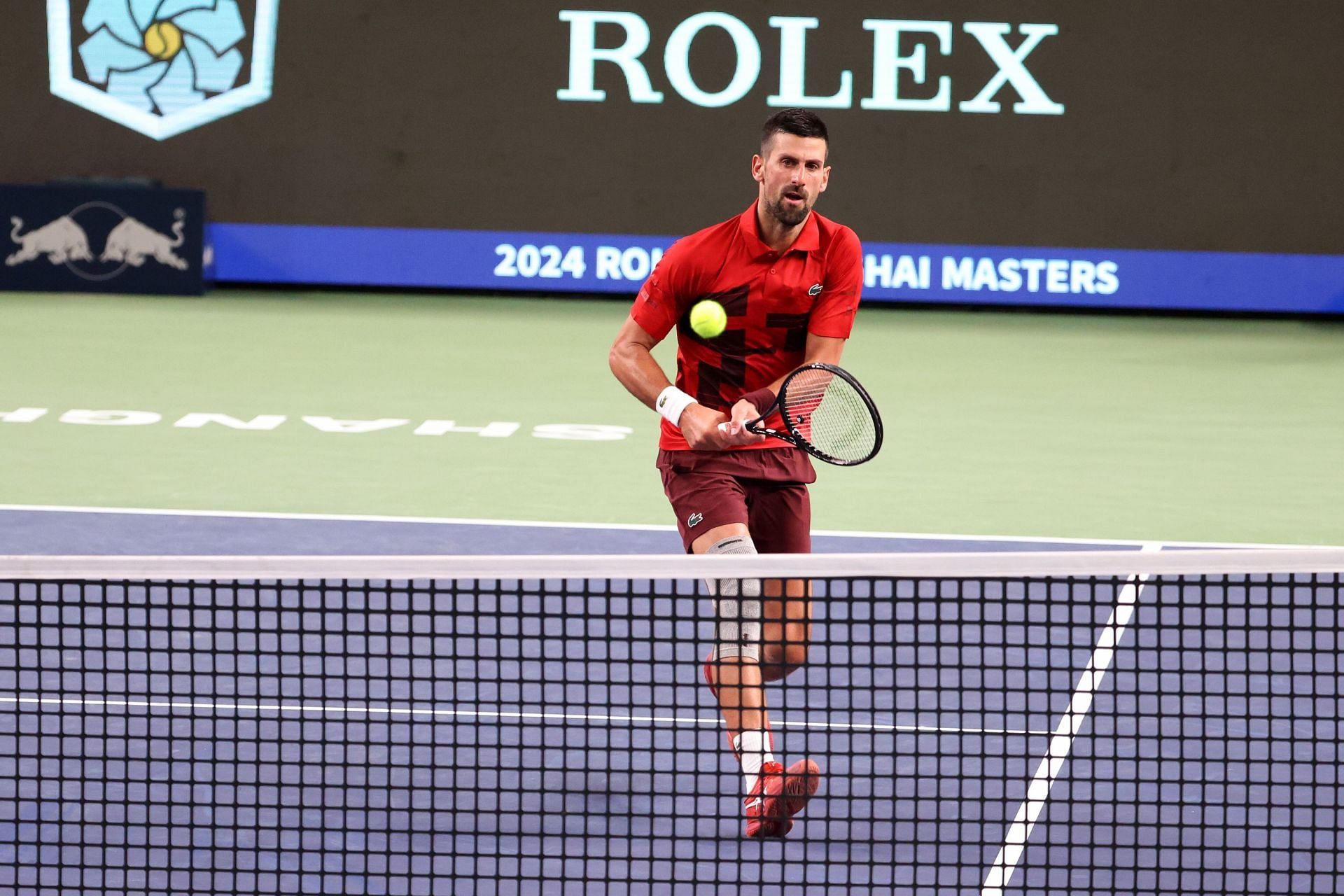 Djokovic in the 2024 Shanghai Rolex Masters - Day 9 - Source: Getty