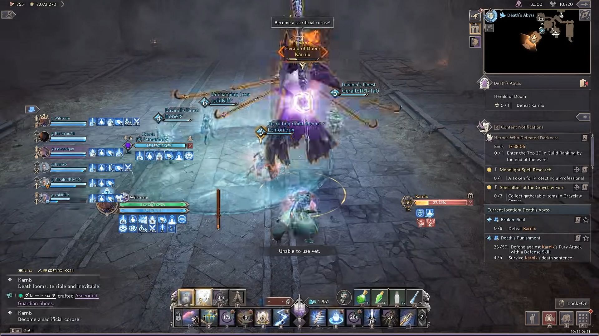 Blocking Fury Attacks is an easy way to boost your hp gain (Image via NCSoft || YouTube/@WilstormGaming)