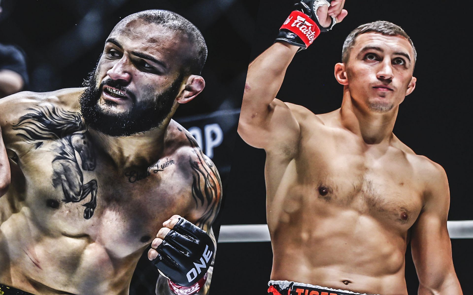 John Lineker (left) wants to mark his sophomore appearance in Muay Thai at the expense of Alexey Balyko (right) at ONE Fight Night 25.