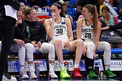 PHOTO: New York Liberty show no mercy to Las Vegas Aces’ logo after crushing A'ja Wilson & Co. to secure WNBA Finals spot