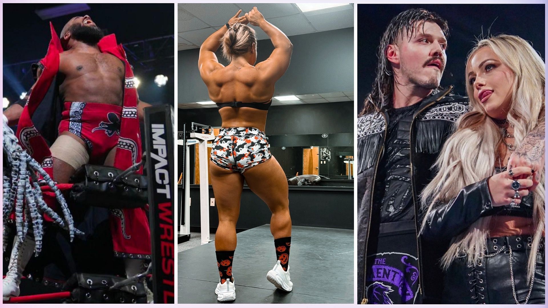 A former AEW star could be WWE bound in 2025 [Credit: Liv Morgan &amp; Jordynne Grace on X, Jonathan Gresham on Instagram]