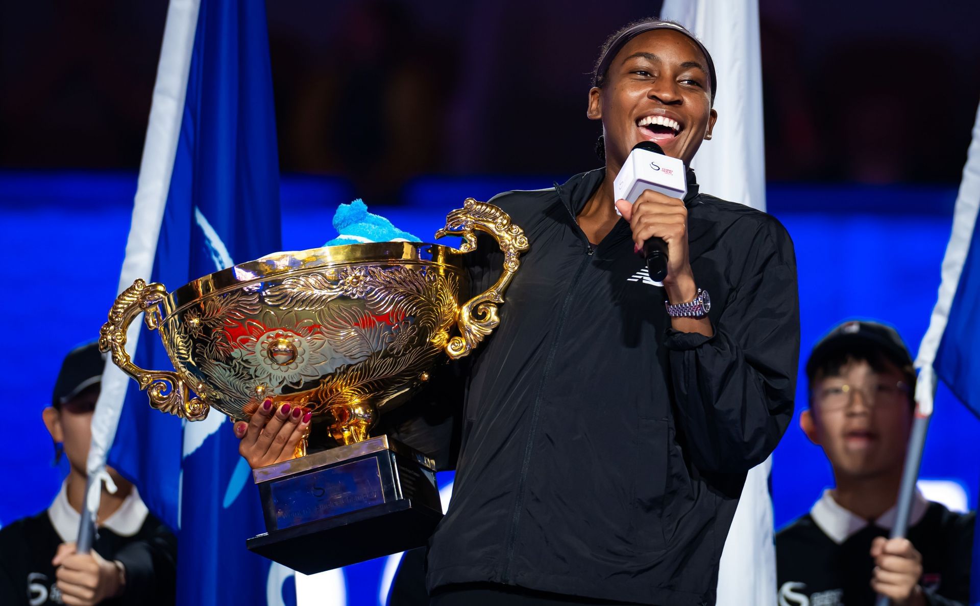 Coco Gauff triumphed at the 2024 China Open (Source: Getty)