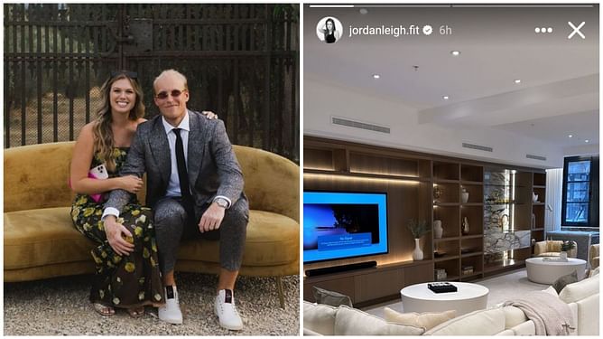 Patrik Laine and fiancee Jordan Leigh hit an unexpected snag right after moving into new Montreal home