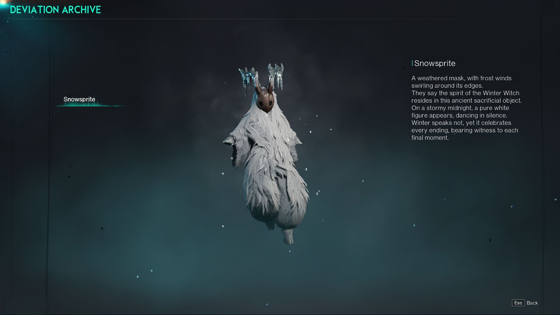 Snowsprite is a combat Deviation in Once Human (Image via Starry Studio)