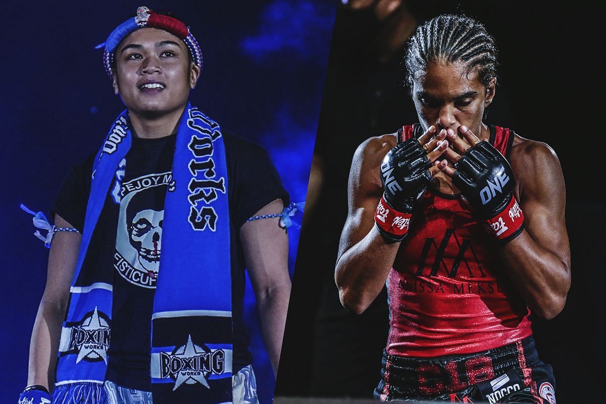 Jackie Buntan and Anissa Meksen - Photo by ONE Championship