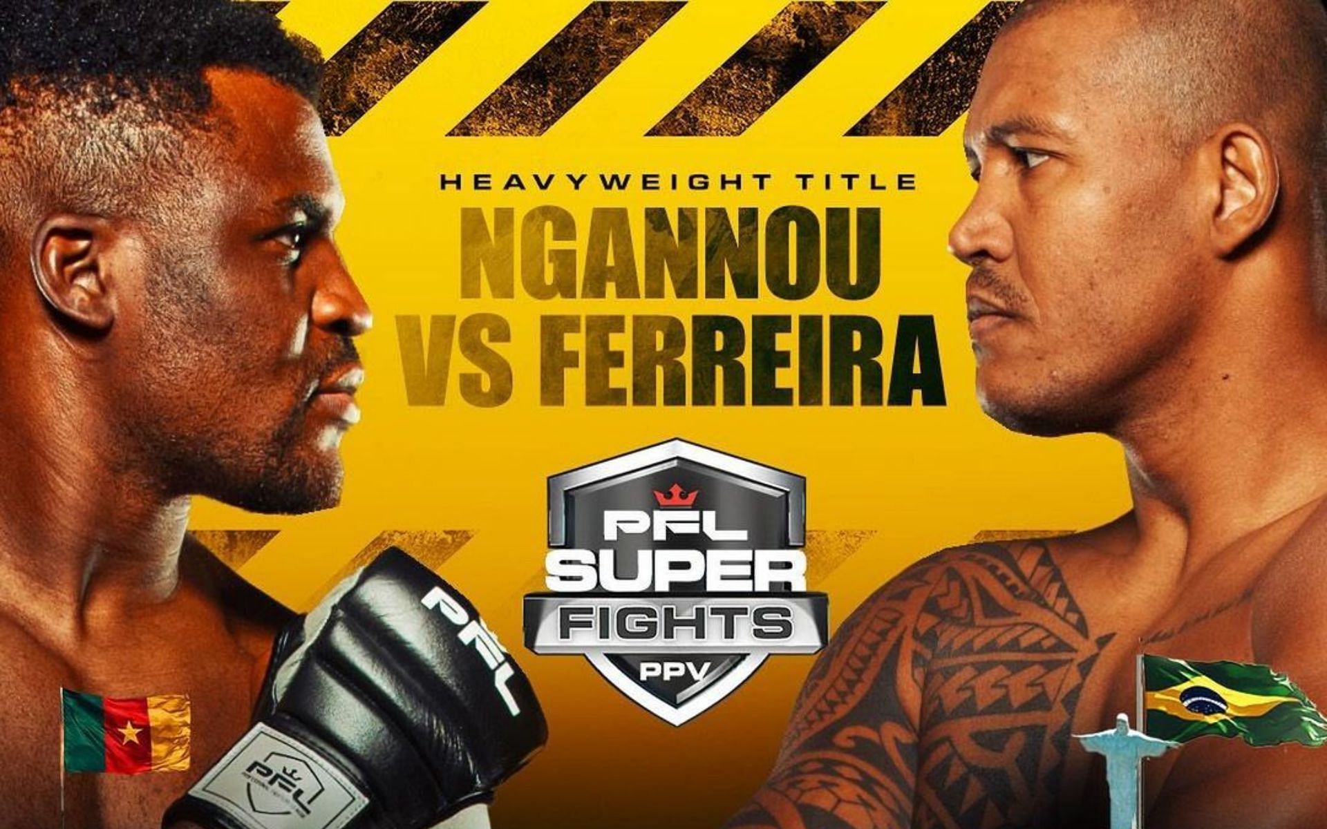 PFL Super Fights: Battle of the Giants Francis Ngannou vs. Renan Ferreira walkout songs.