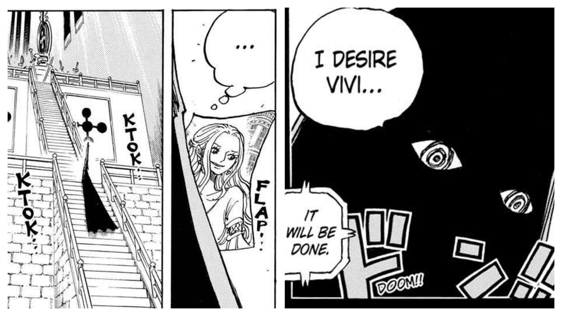 Imu is particularly interested in Vivi (Image via Shueisha)