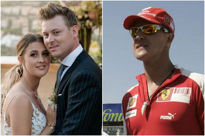 Michael Schumacher spotted in public for the first time at daughter Gina-Marie’s wedding - Reports