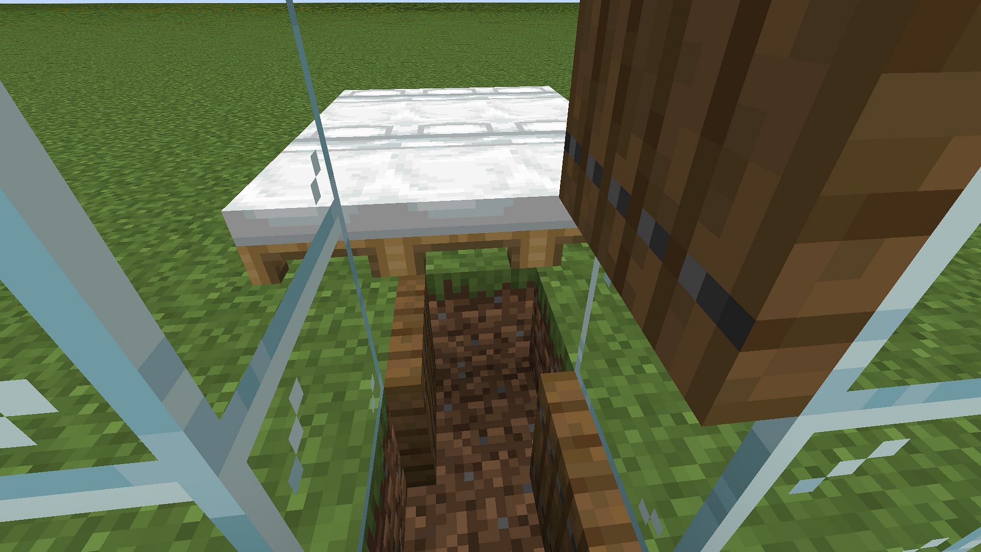 Place the six beds (Image via Mojang Studios)