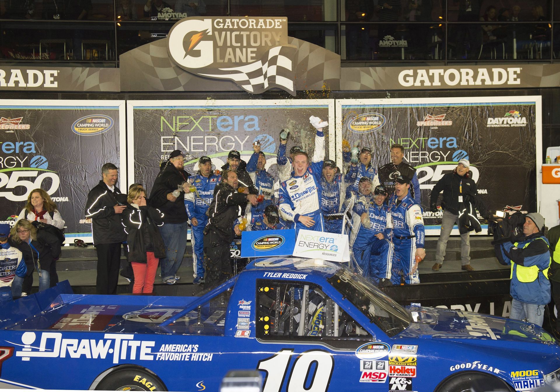 Tyler Reddick won a Daytona race in 2015 with BKR - Source: Getty