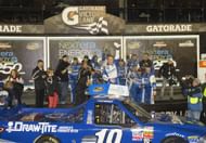 Tyler Reddick won a Daytona race in 2015 with BKR - Source: Getty