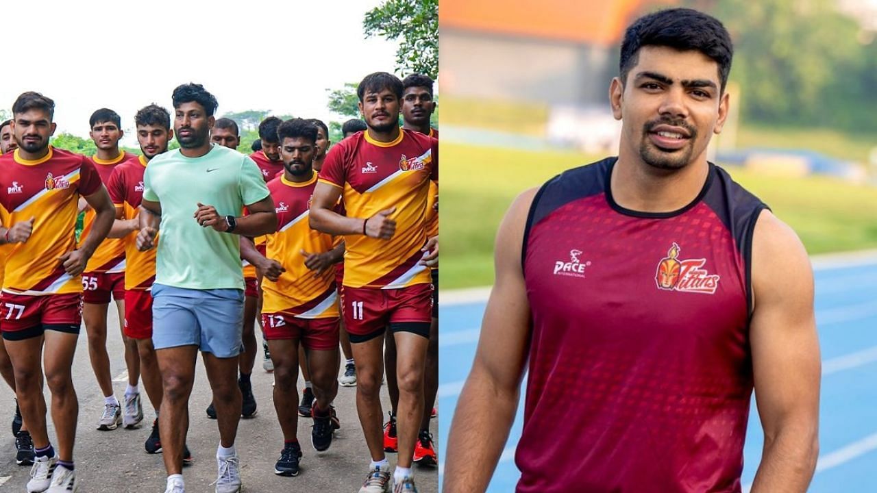 telugu titans probable playing 7 first match vs bengaluru bulls pkl 11 pawan sehrawat 