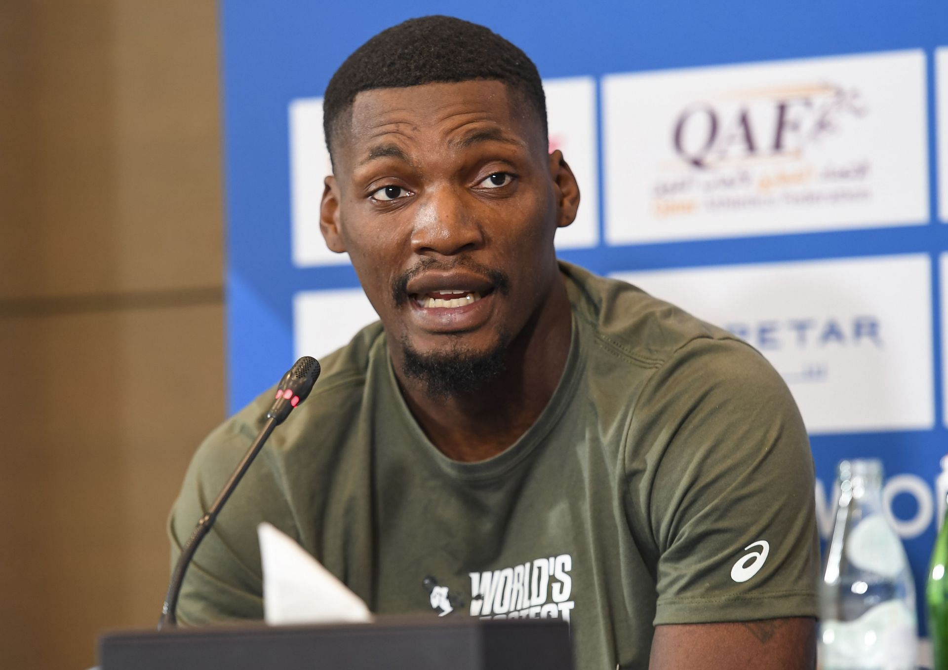 Doha Diamond League 2023 Press Conference - Source: Getty