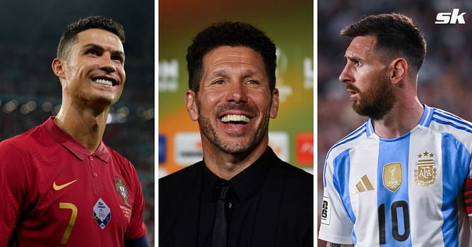 Lionel Messi vs Cristiano Ronaldo? When Atletico Madrid boss Diego Simeone explained his choice in the 'GOAT' debate