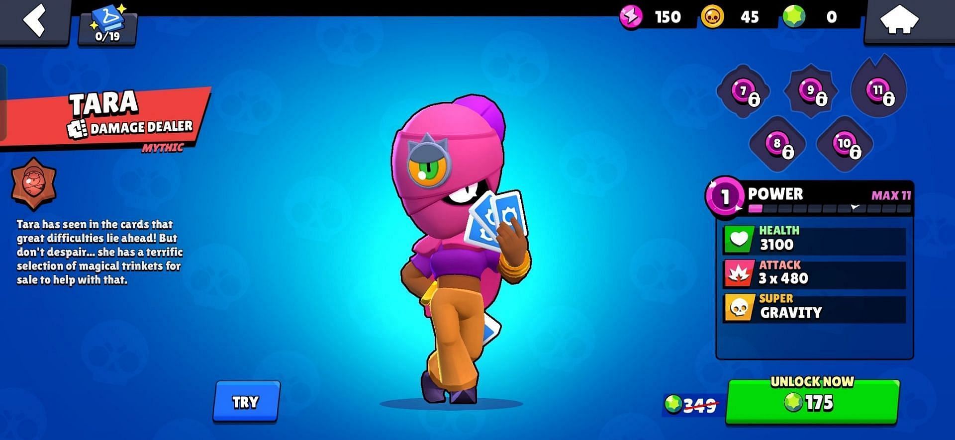 Tara is a mythic damage dealer (Image via Supercell)