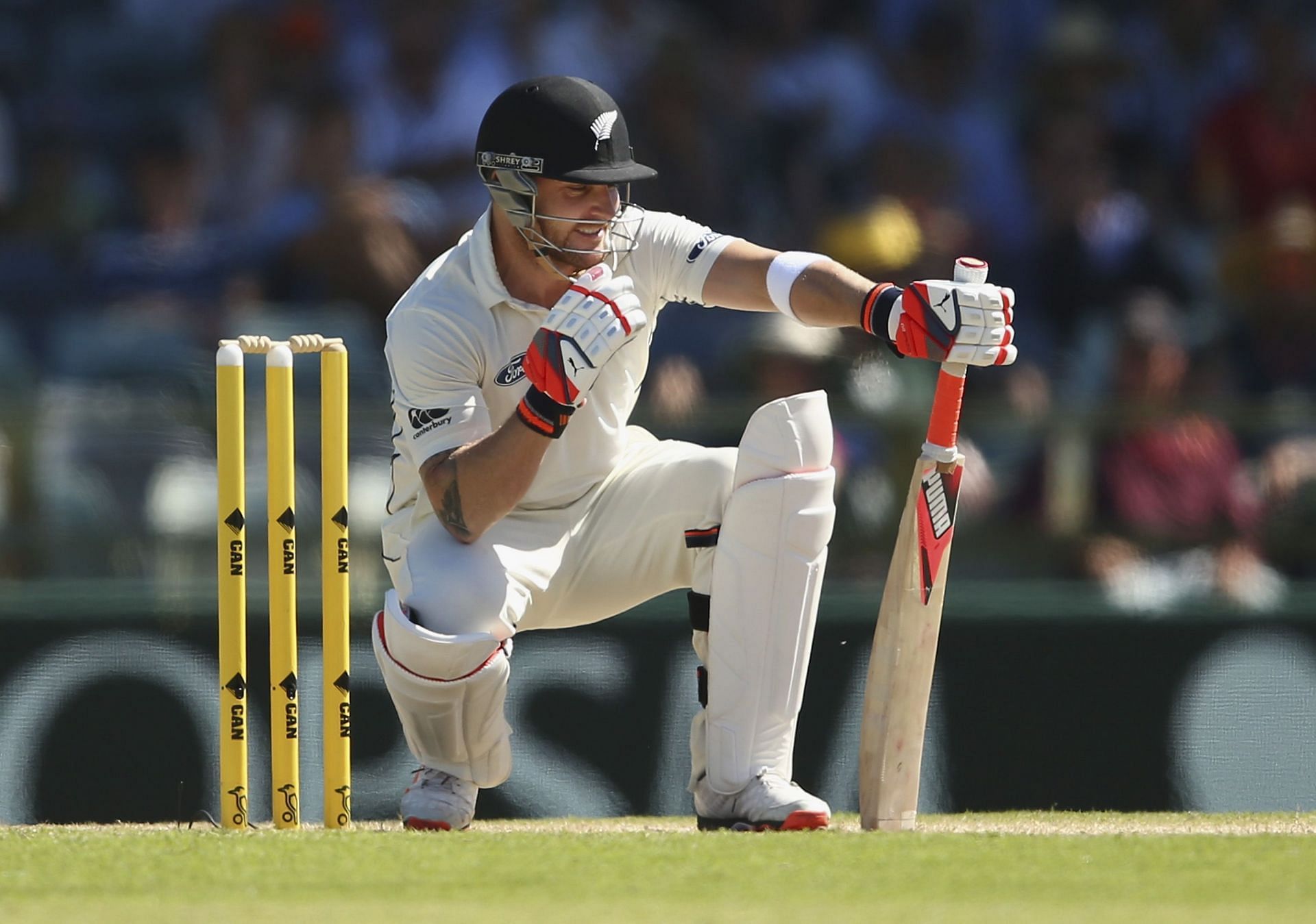 Brendon McCullum enjoyed batting against India in Test matches. (Image Credits: Getty Images)