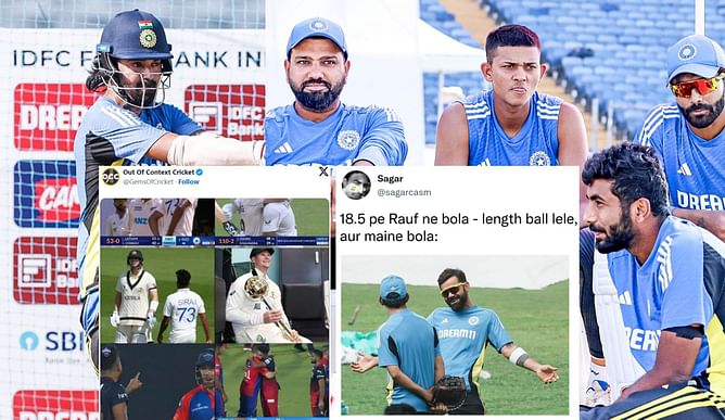 "Leaked conversation between KL Rahul, Gambhir and DSP Siraj"- Top 10 funny memes ahead of 2nd India vs New Zealand 2024 Test in Pune