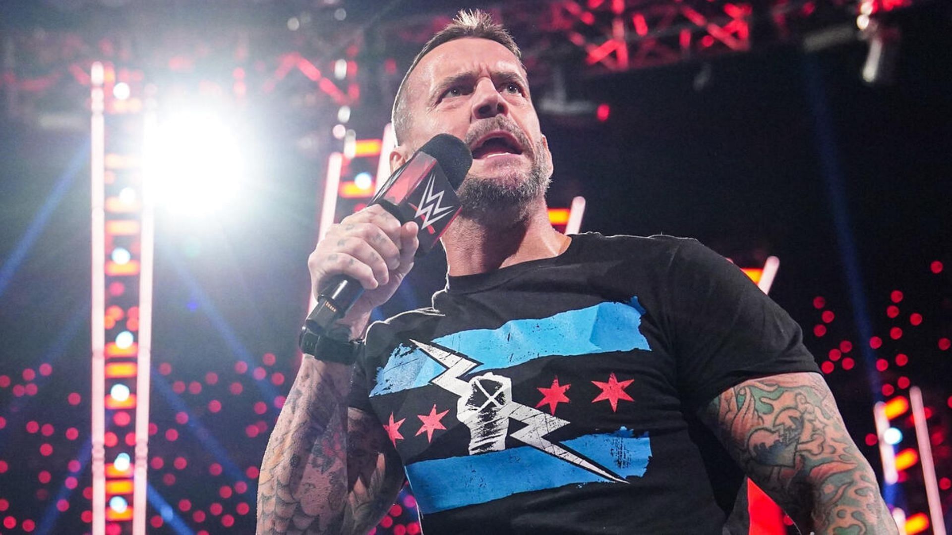 CM Punk, RAW, Nov. 27, 2023 [Photo credit: WWE]