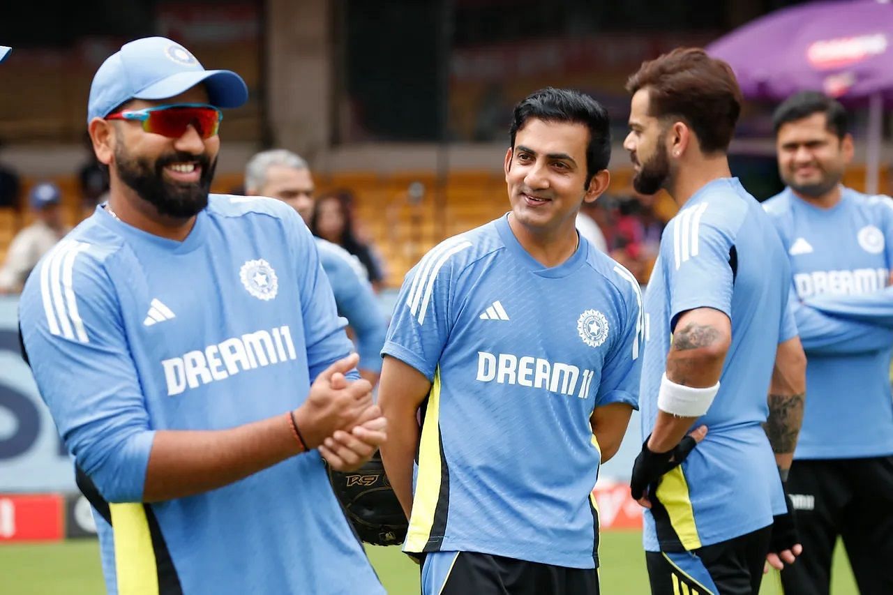 Rohit Sharma (left) and Virat Kohli (right) are the only vastly experienced batters in India&#039;s lineup. [P/C: BCCI]
