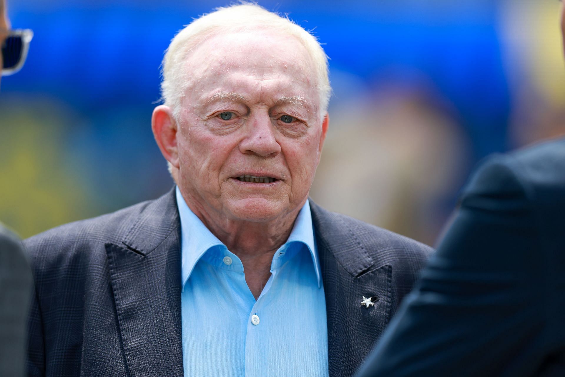 Jerry Jones at Preseason Cowboys at Rams - Source: Getty