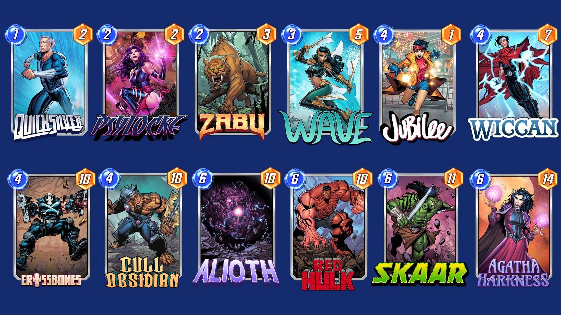 The Titan Rampage is a strategic Marvel Snap Wiccan deck (Image via Nuverse)