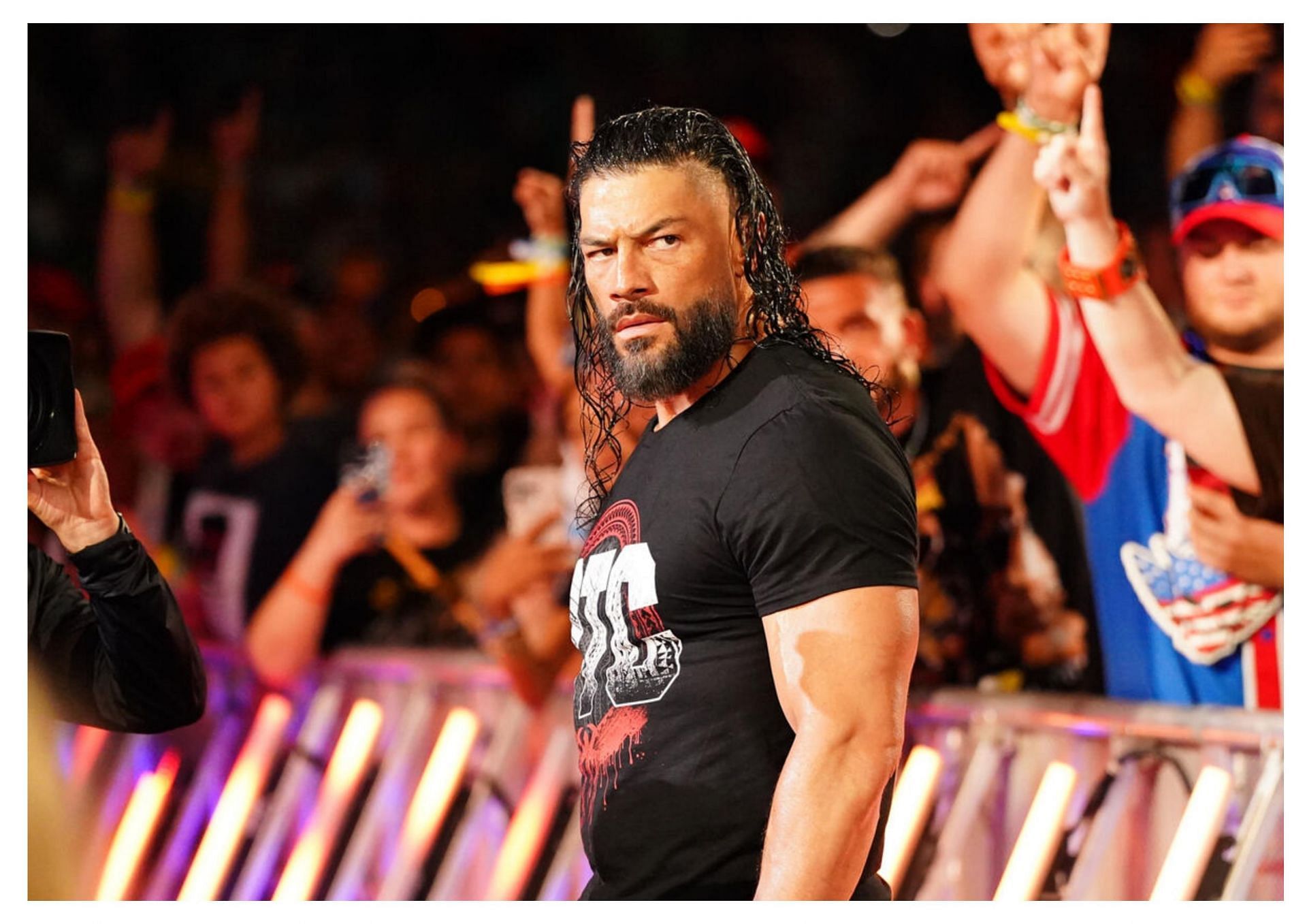 Roman Reigns at SummerSlam (Photo credit: WWE.com)