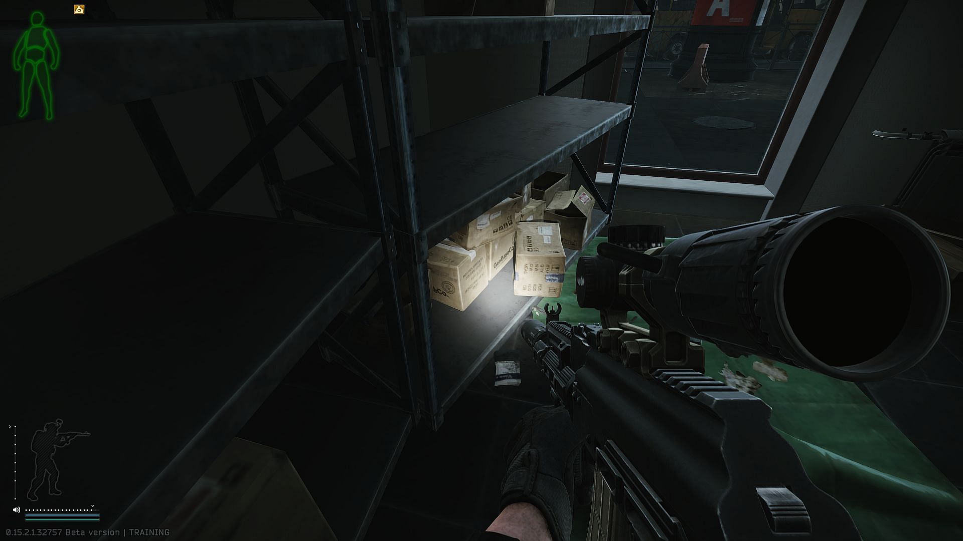 The letter spawns in between the two boxes (Image via Battlestate Games)