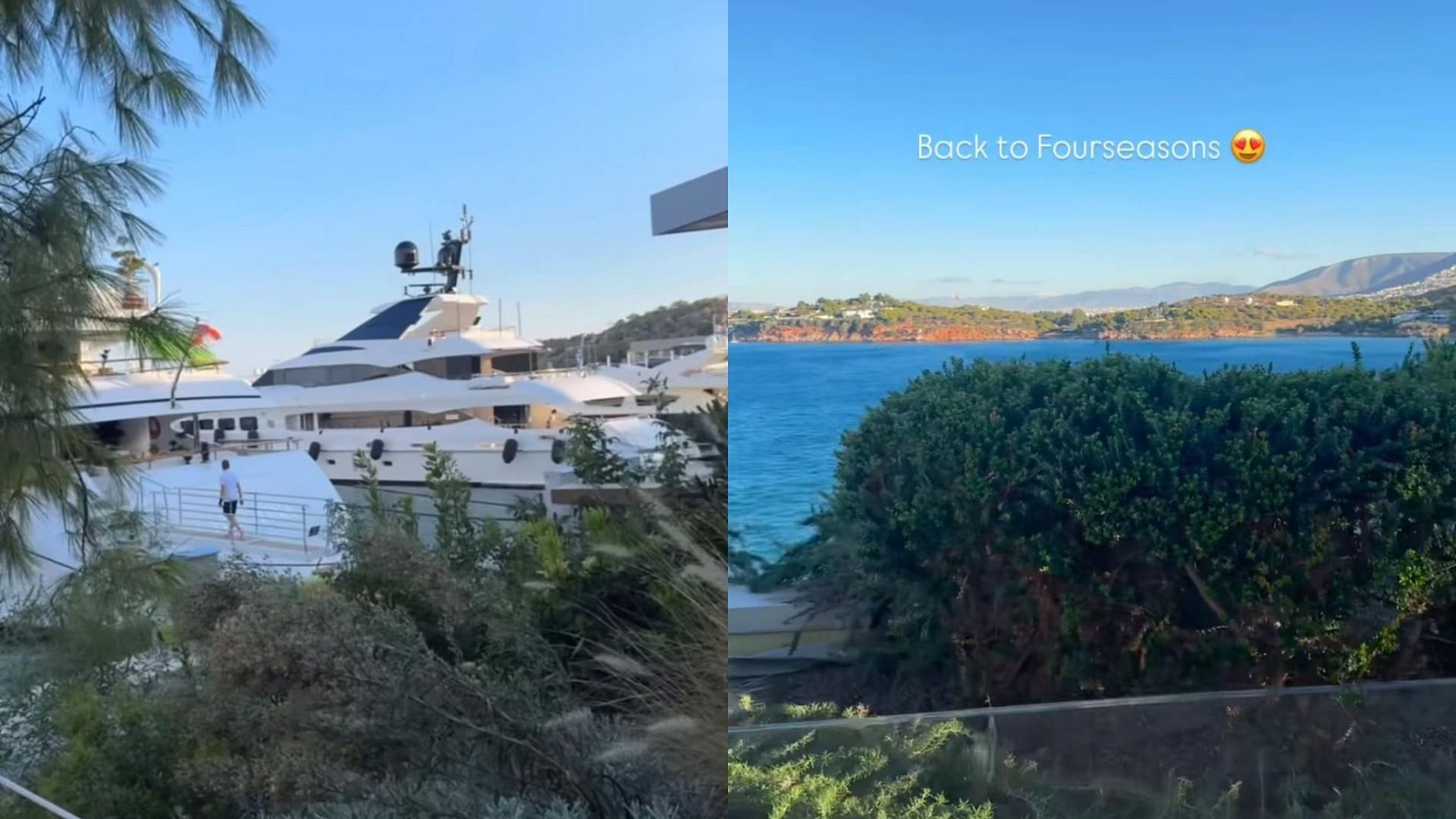 Mandana Bolourchi shares photos of Greece trip with Patrick Beverley (Photos from @the.mandana/ IG)