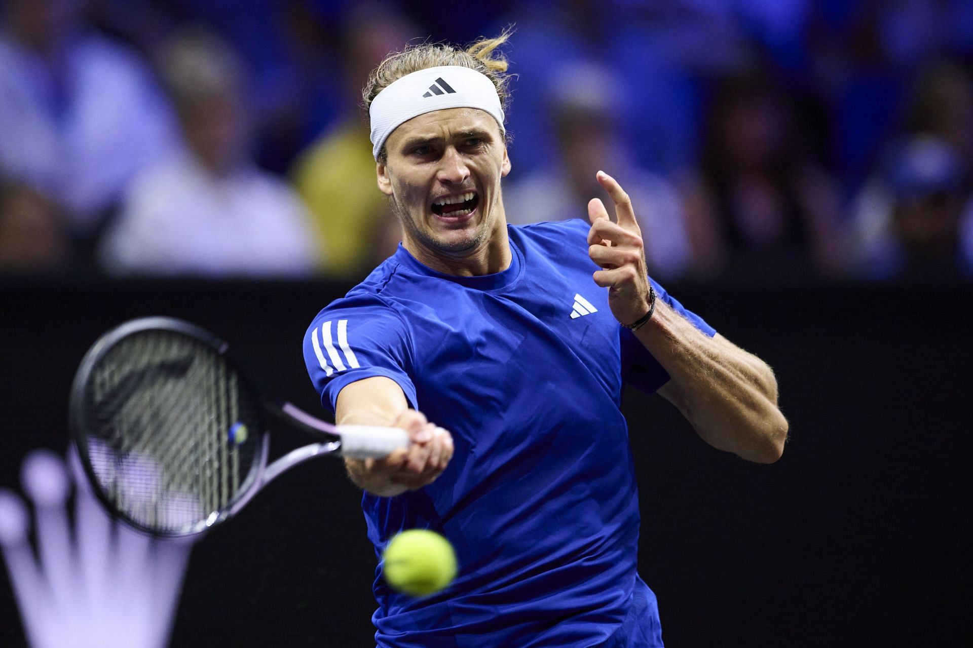 Alexander Zverev at the Laver Cup 2024. (Photo: Getty)