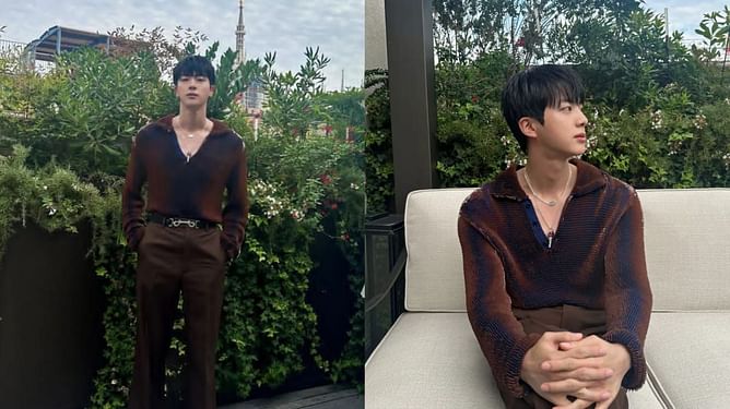 "He is too fine for this world" - Fans swoon over BTS Jin's look in latest stills of 'I'll Be There'