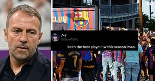 "Best player itw", "Playing like peak Ronaldinho" - Fans hail Barcelona superstar after showing in 3-0 win over Alaves
