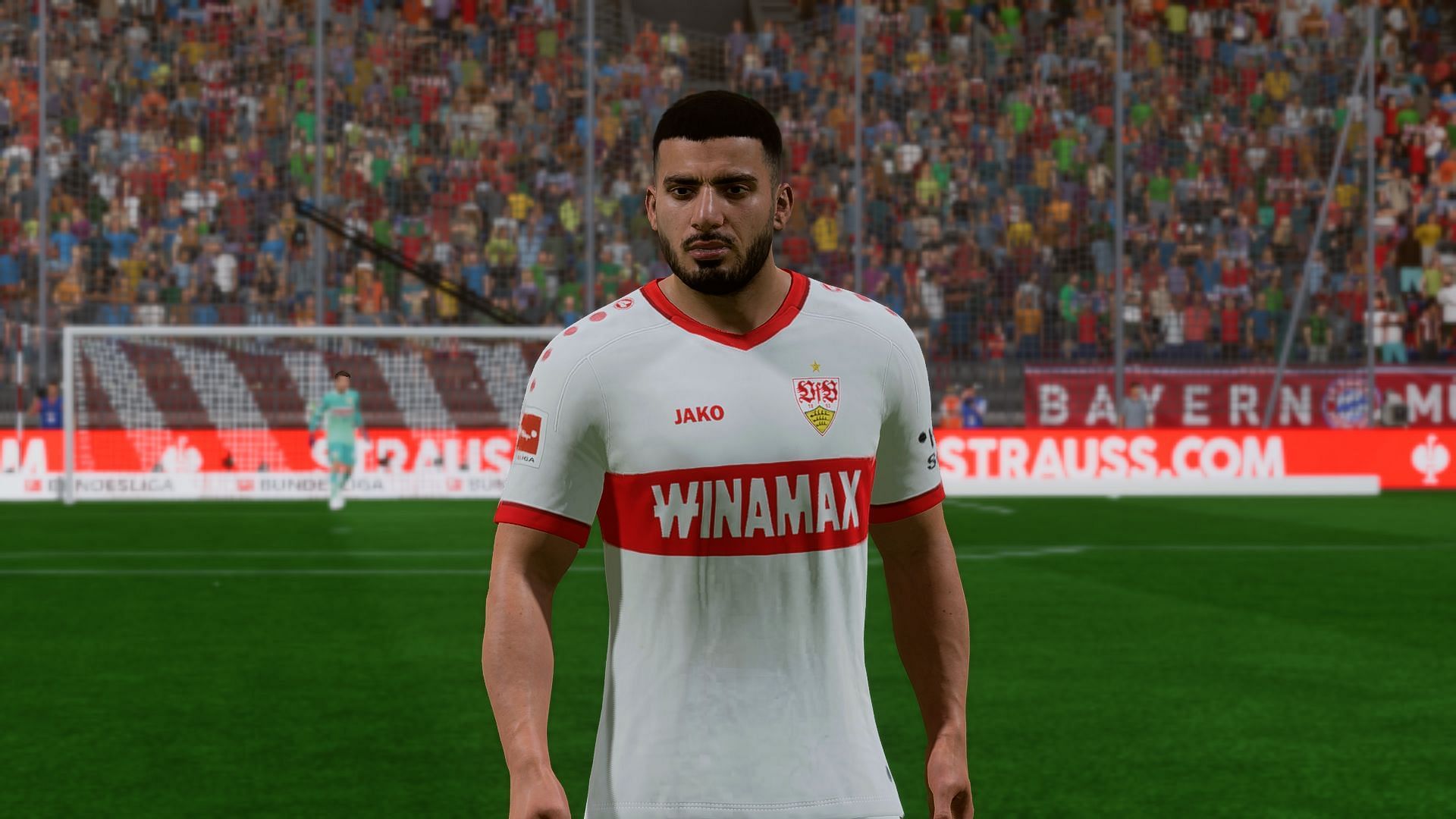 Deniz Undav in Stuttgart's jersey in FC 25 (Image via EA Sports)