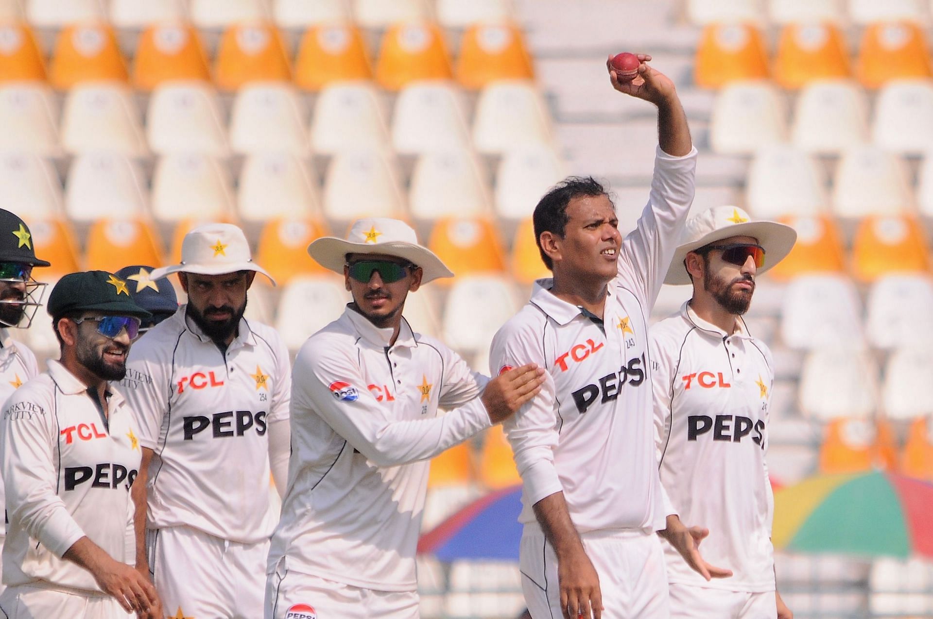 Noman Ali took 11 wickets in second Test against England (Image via X-@TheRealPCB)