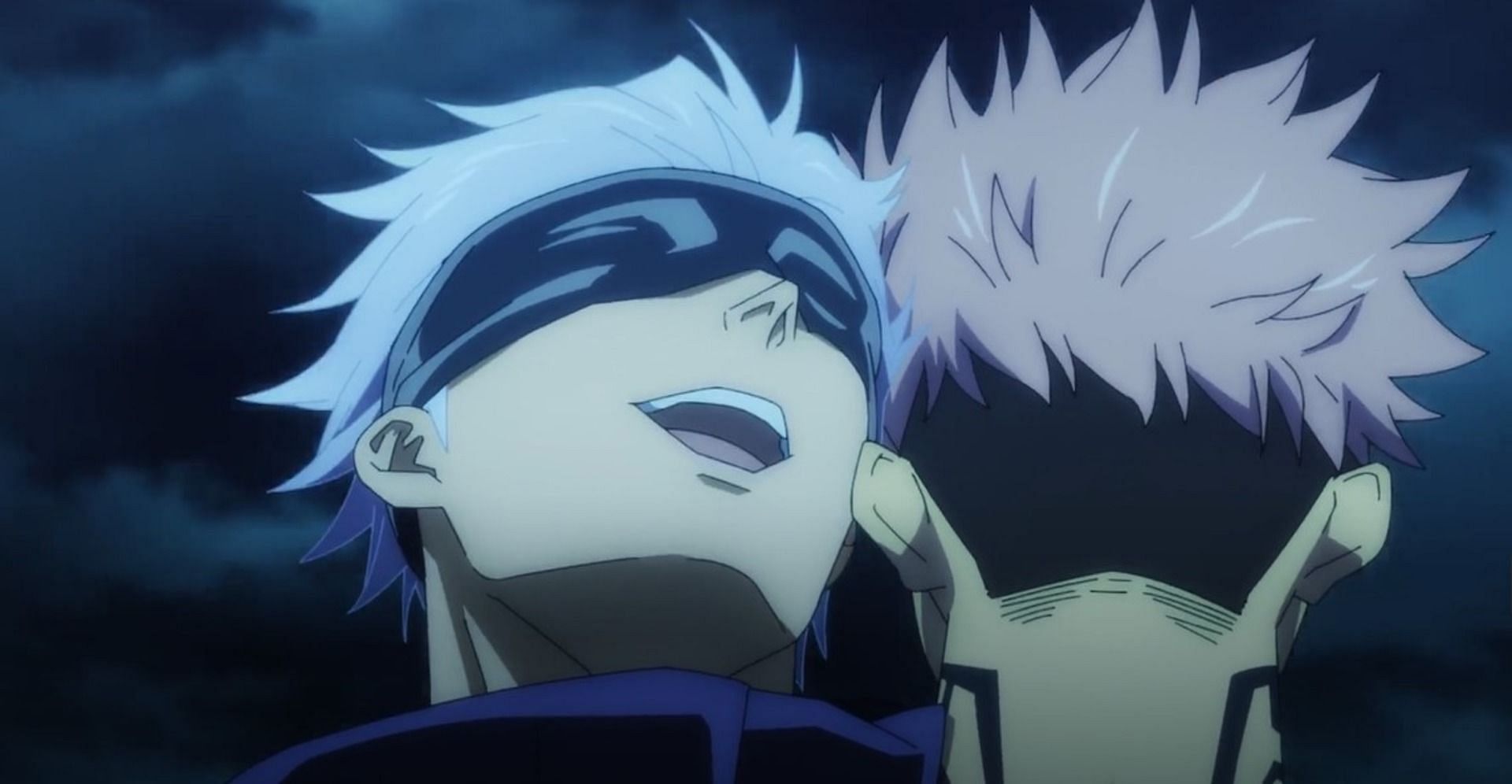 Gojo and Sukuna meet for the first time (Image via MAPPA)