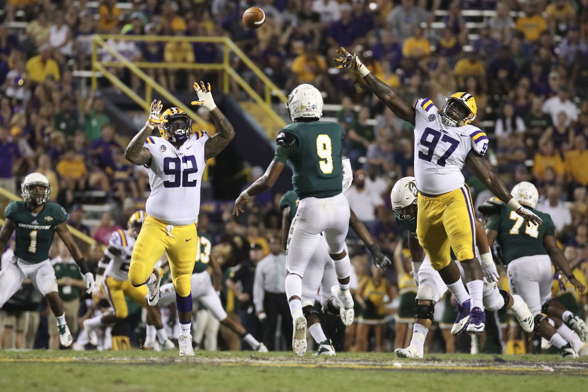 COLLEGE FOOTBALL: SEP 08 Southeastern Louisiana at LSU - Source: Getty