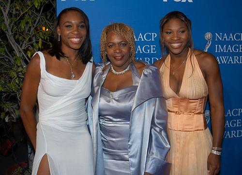 Serena Williams, Venus Williams and their mother Oracene Price (Source: Getty)