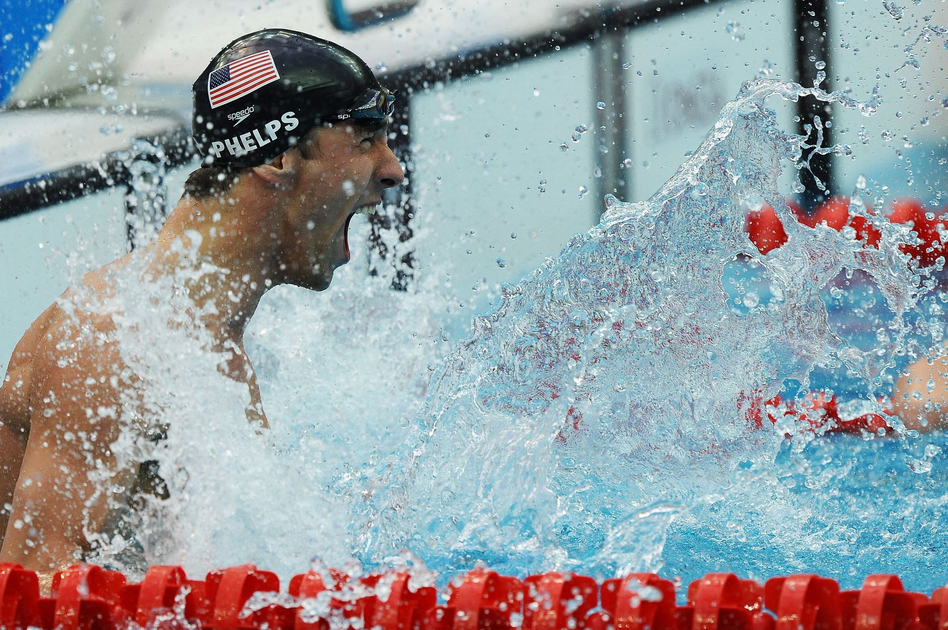 Michael Phelps at the Beijing Olympics 2008 [Image Source: Getty]