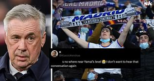 "Never let him start a UCL game again", "Nowhere near Yamal" - Fans slam Real Madrid star after Lille loss