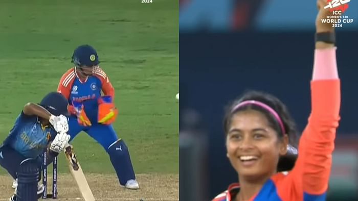 [Watch] Shreyanka Patil gets the better of Chamari Athapaththu in the Women's T20 World Cup